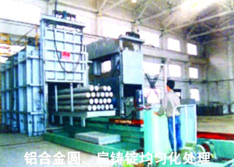 鋁合金圈、扁鑄錠均勻化處理